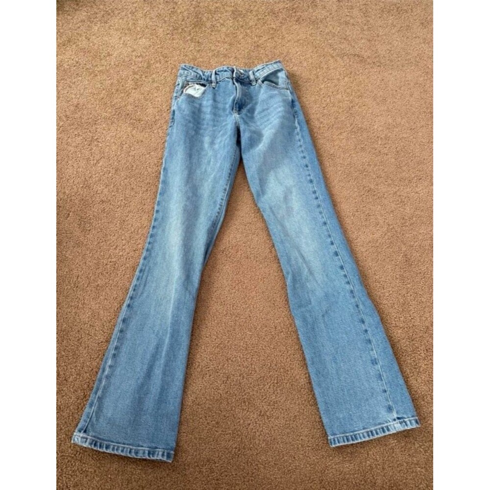 Garage mid-rise bootcut jeans